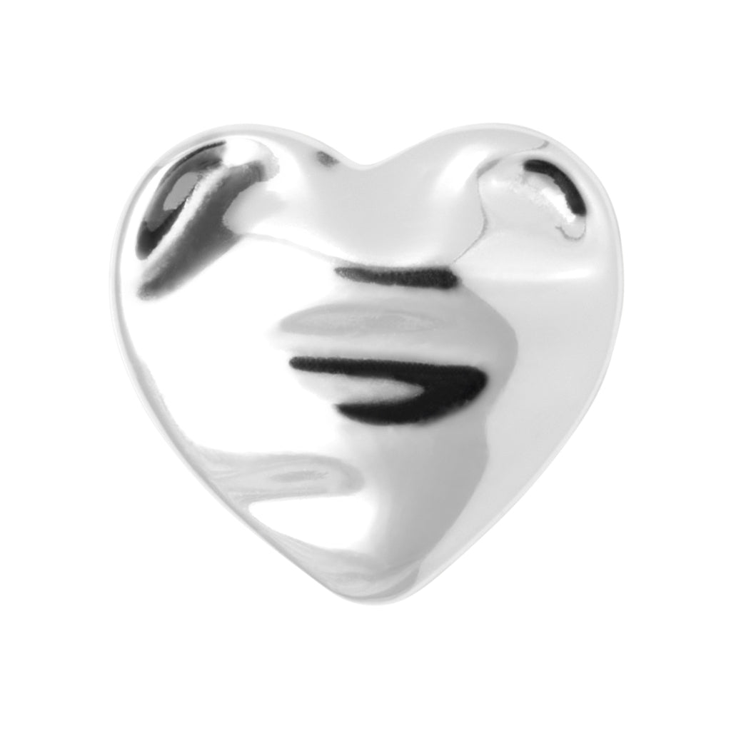 LULU Copenhagen Melted Heart örhÀnge 1 st Ear stud, 1 pcs Silver
