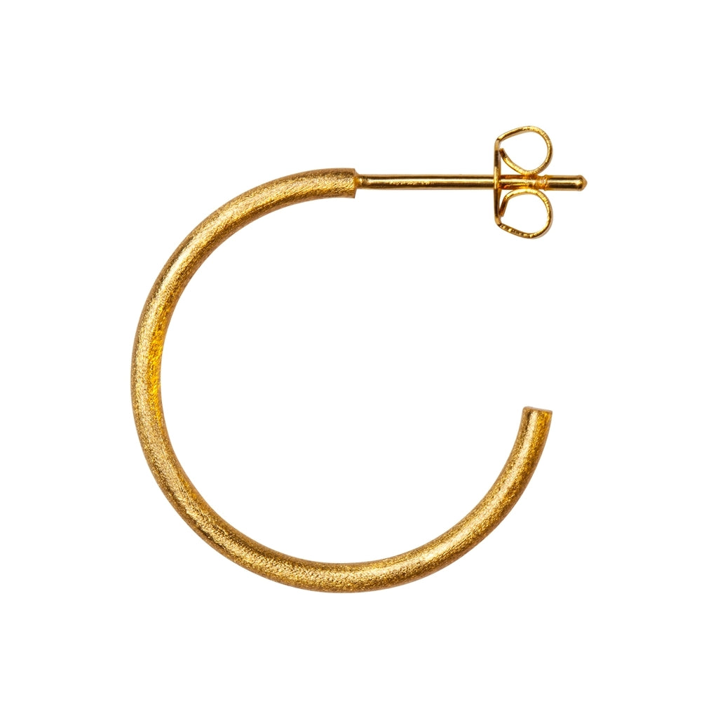 LULU Copenhagen Non Hoops Medium par Hoops GuldplÀterad