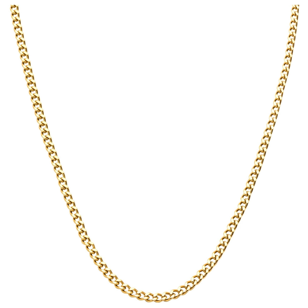 LULU Copenhagen Panzer Halsband guldplÀterad Necklaces GuldplÀterad