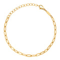 Paperclip Armband guldplÀterad - GuldplÀterad
