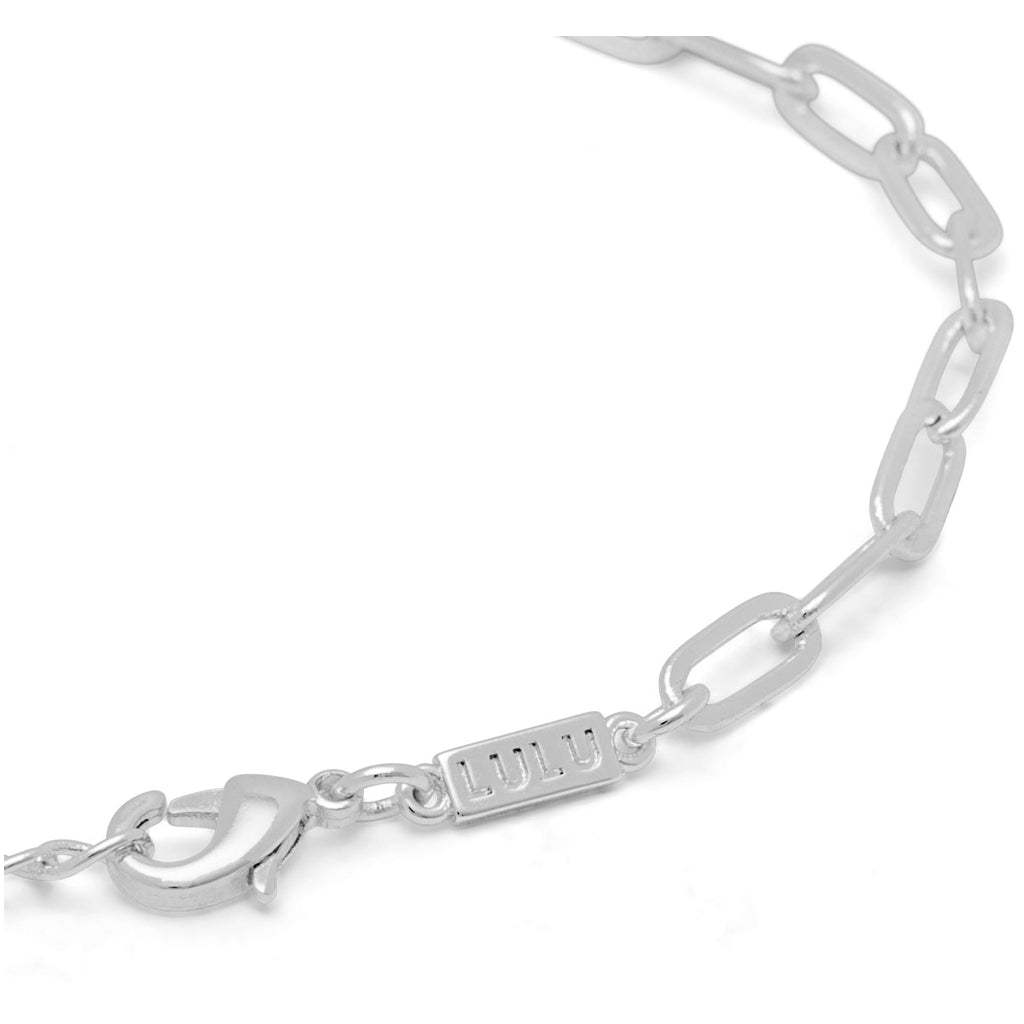 LULU Copenhagen Paperclip Armband silverplÀterad Bracelets Silver Plated