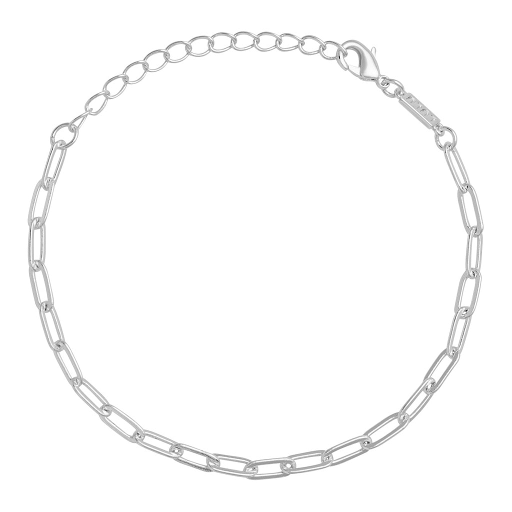 LULU Copenhagen Paperclip Armband silverplÀterad Bracelets Silver Plated