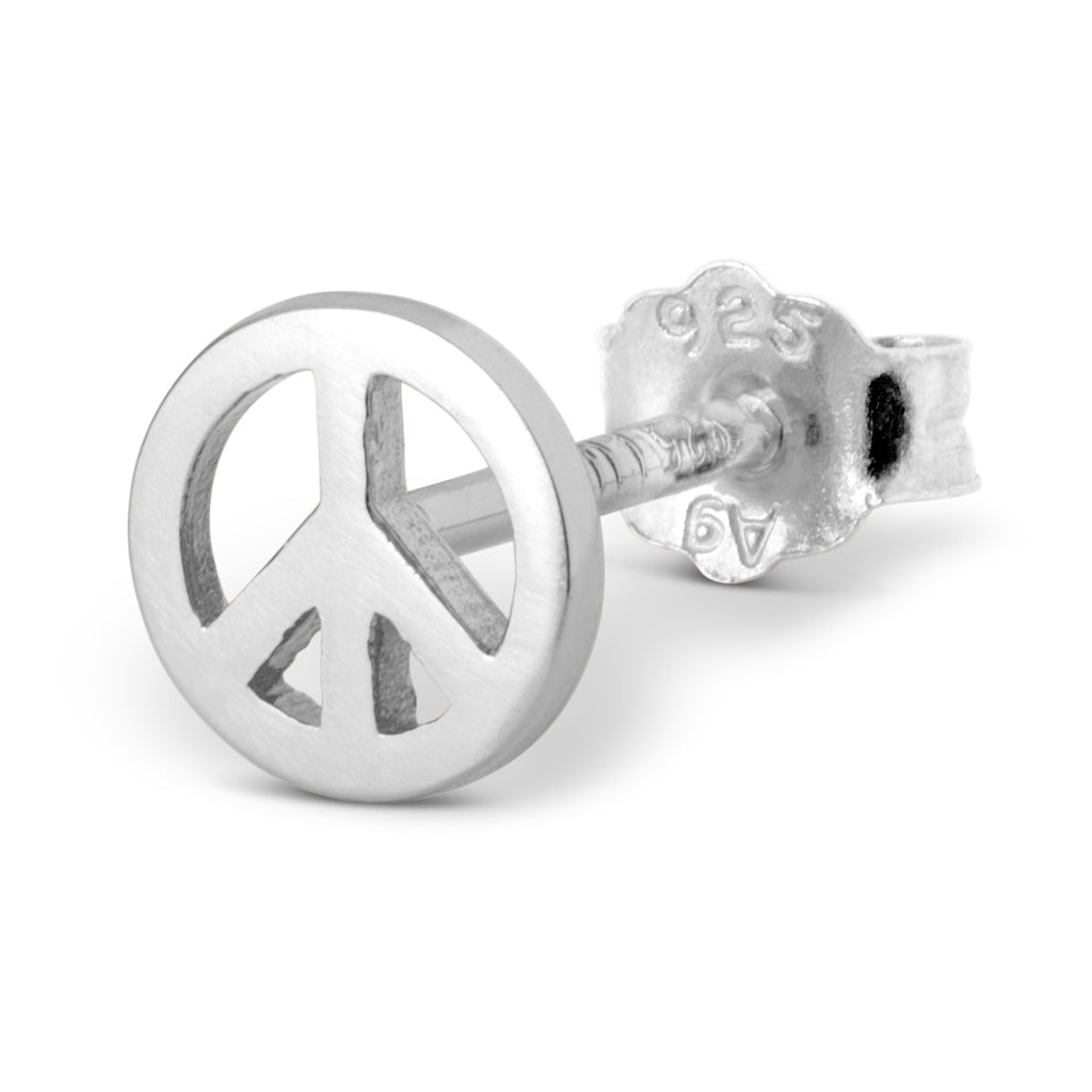 LULU Copenhagen Peace örhÀnge 1 st Ear stud, 1 pcs Silver