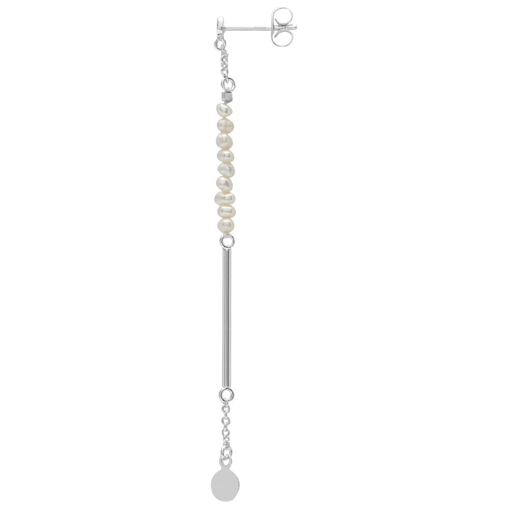 LULU Copenhagen Pearls & Pin örhänge 1 st Ear stud, 1 pcs Silver Plated