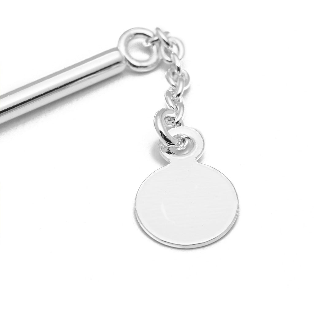 LULU Copenhagen Pearls & Pin örhänge 1 st Ear stud, 1 pcs Silver Plated