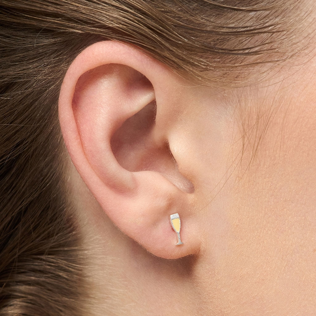 LULU Copenhagen Pop örhÀnge 1 st Ear stud, 1 pcs Silver Plated