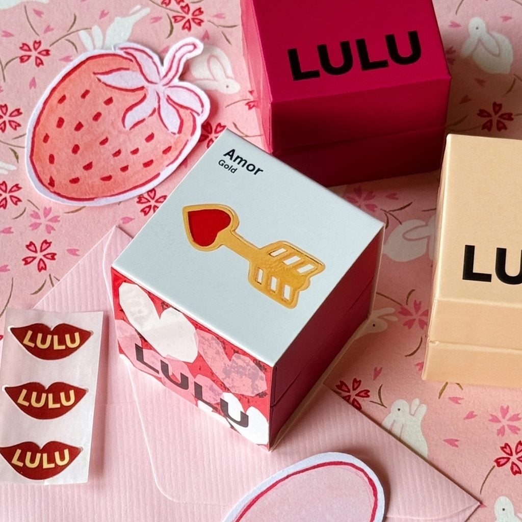 LULU Copenhagen Presentset, Endless Love, gold plated Gift Collection GuldplÀterad