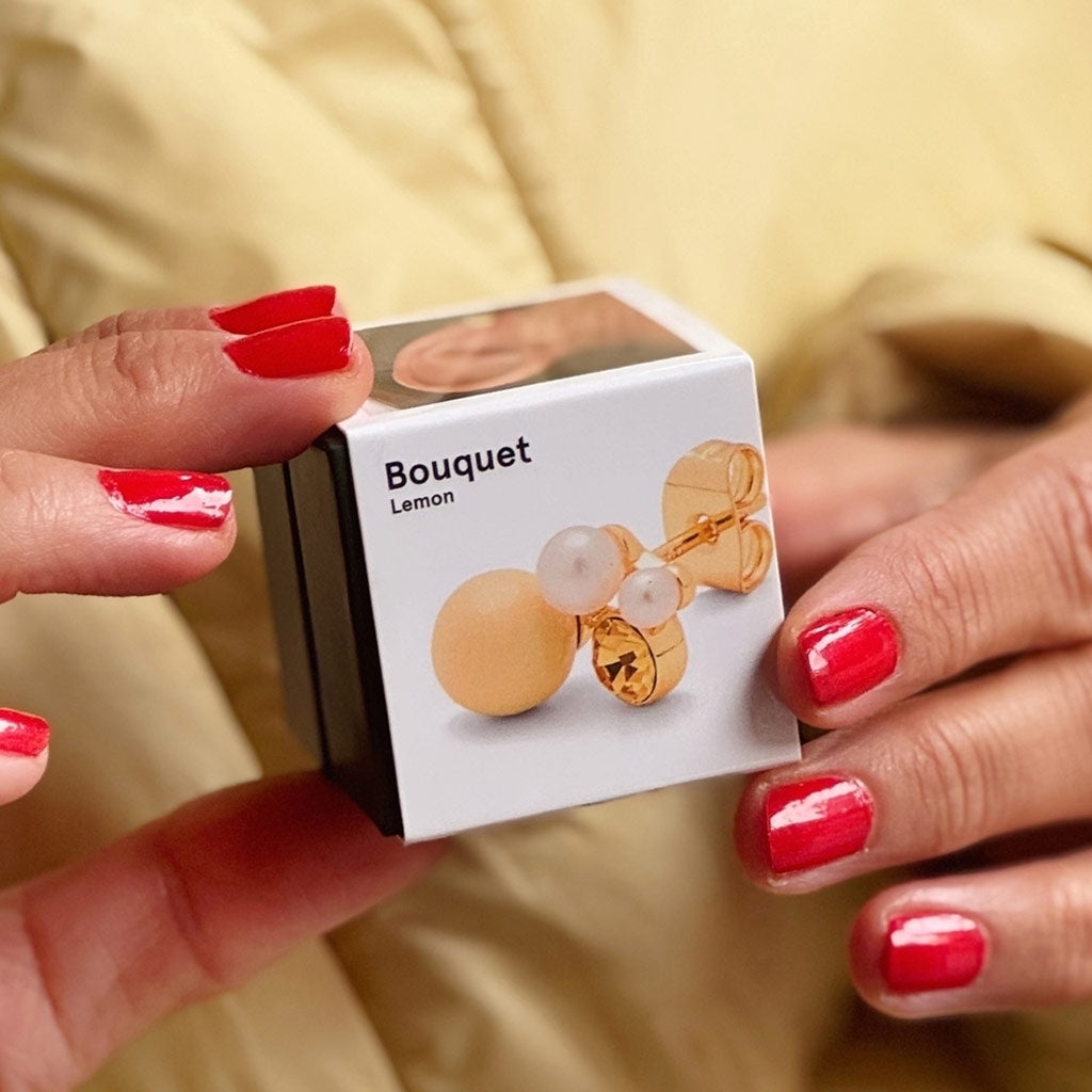 LULU Copenhagen Presentset, When Life Gives You Lemons Gift Collection GuldplÀterad