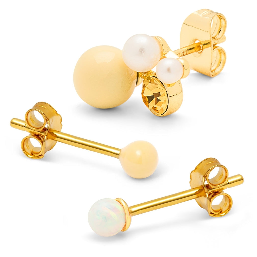 LULU Copenhagen Presentset, When Life Gives You Lemons Gift Collection GuldplÀterad