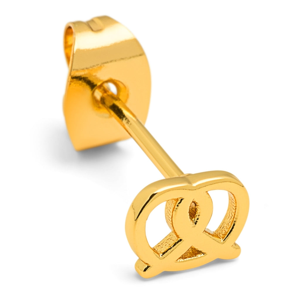 LULU Copenhagen Pretzel örhänge 1 st Ear stud, 1 pcs Guldpläterad