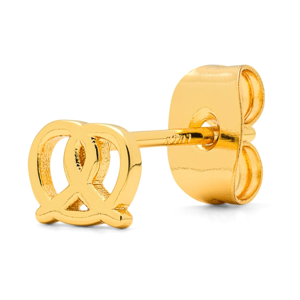 LULU Copenhagen Pretzel örhänge 1 st Ear stud, 1 pcs Guldpläterad
