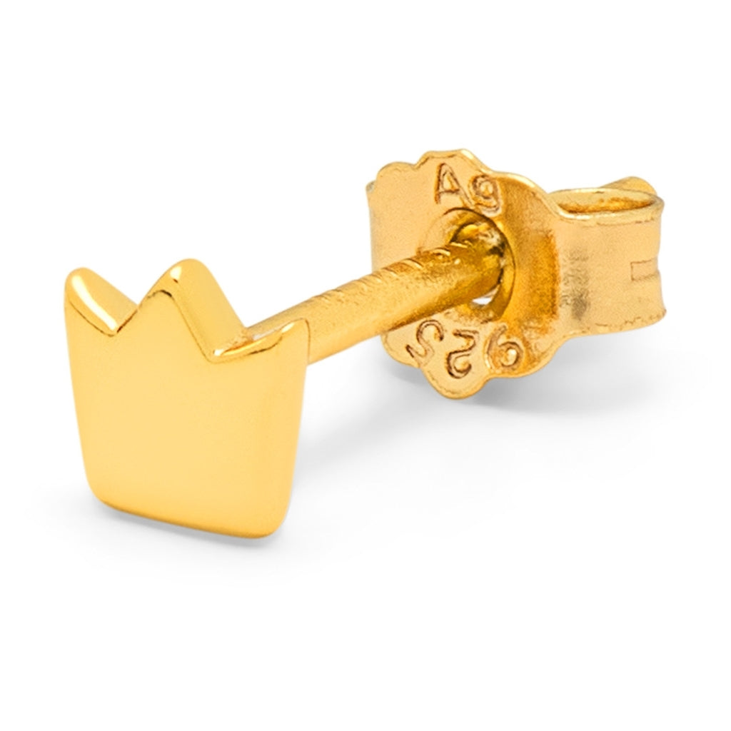 LULU Copenhagen Queen örhänge 1 st Ear stud, 1 pcs Guldpläterad