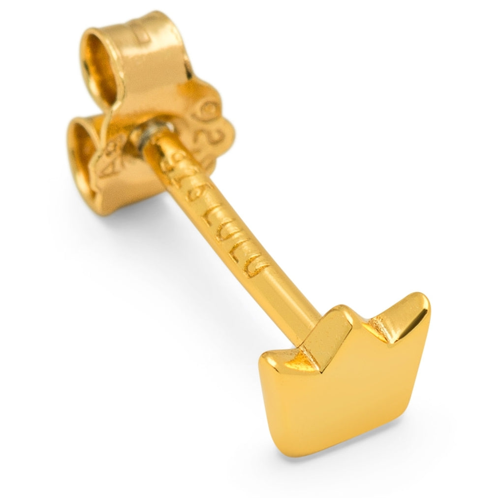 LULU Copenhagen Queen örhÀnge 1 st Ear stud, 1 pcs GuldplÀterad