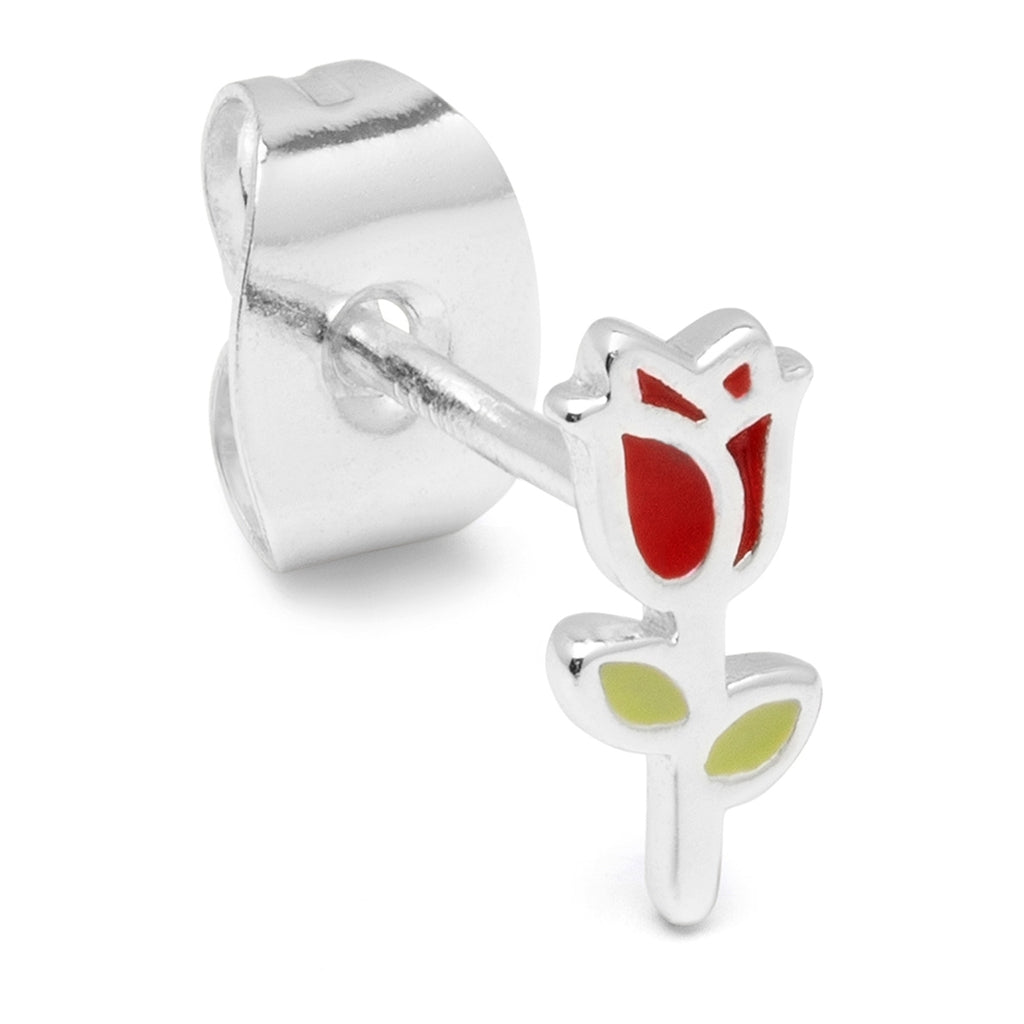 LULU Copenhagen Rose örhÀnge 1 st Ear stud, 1 pcs Silver Plated