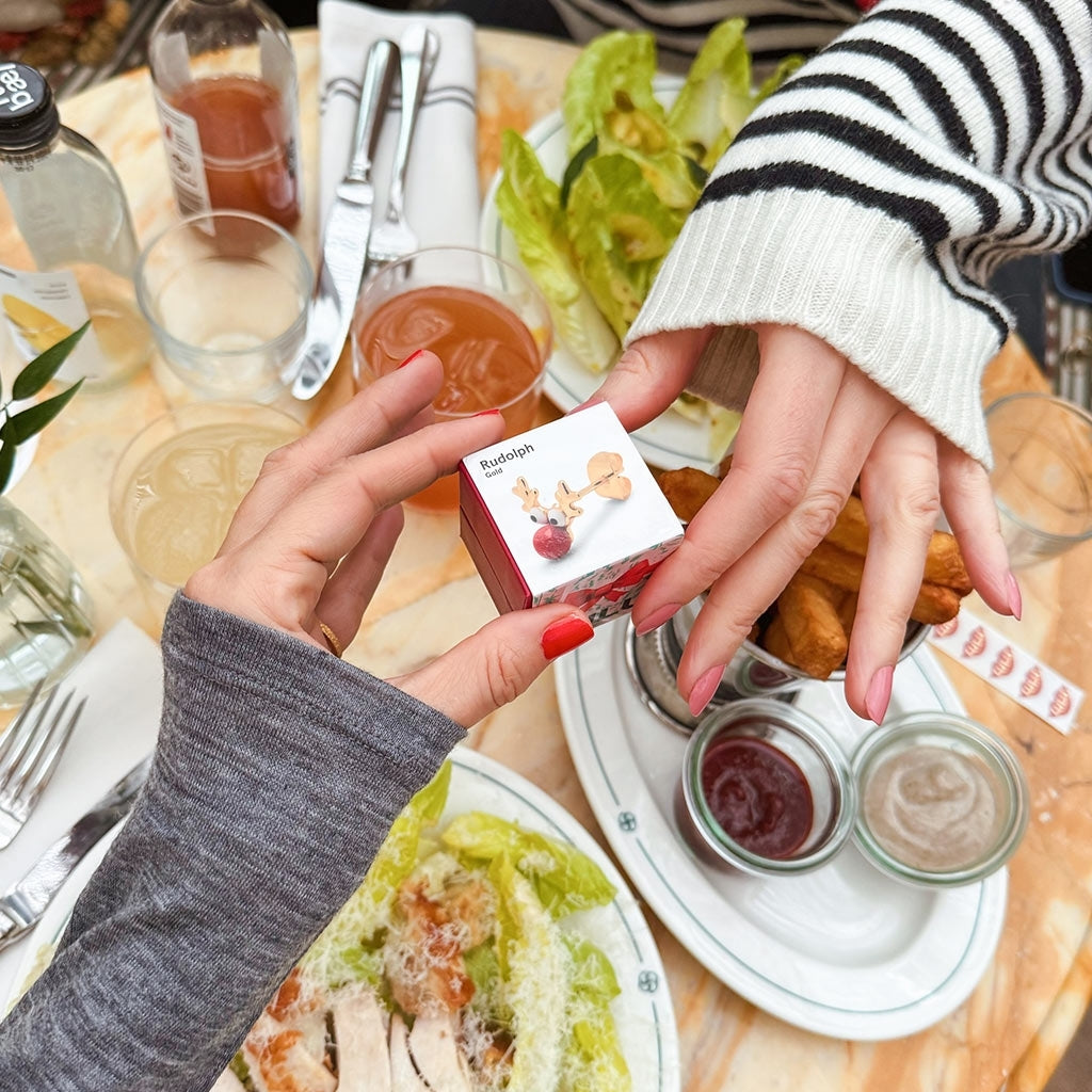 LULU Copenhagen Rudolph örhÀnge 1 st Ear stud, 1 pcs GuldplÀterad