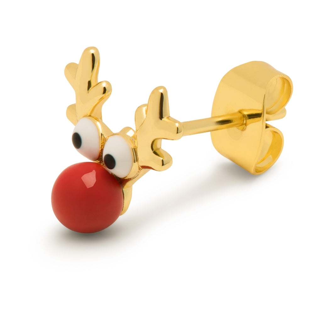 LULU Copenhagen Rudolph örhÀnge 1 st Ear stud, 1 pcs GuldplÀterad