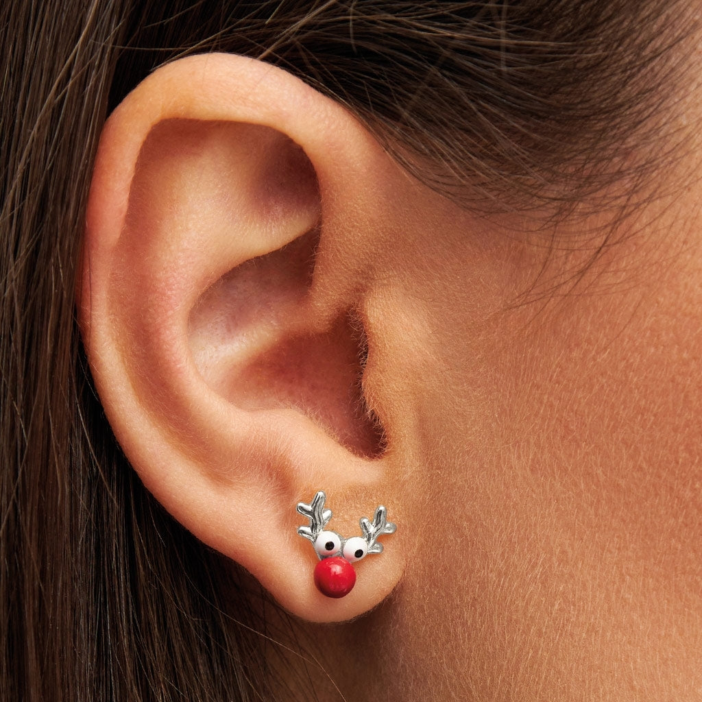 LULU Copenhagen Rudolph örhÀnge 1 st Ear stud, 1 pcs Silver Plated