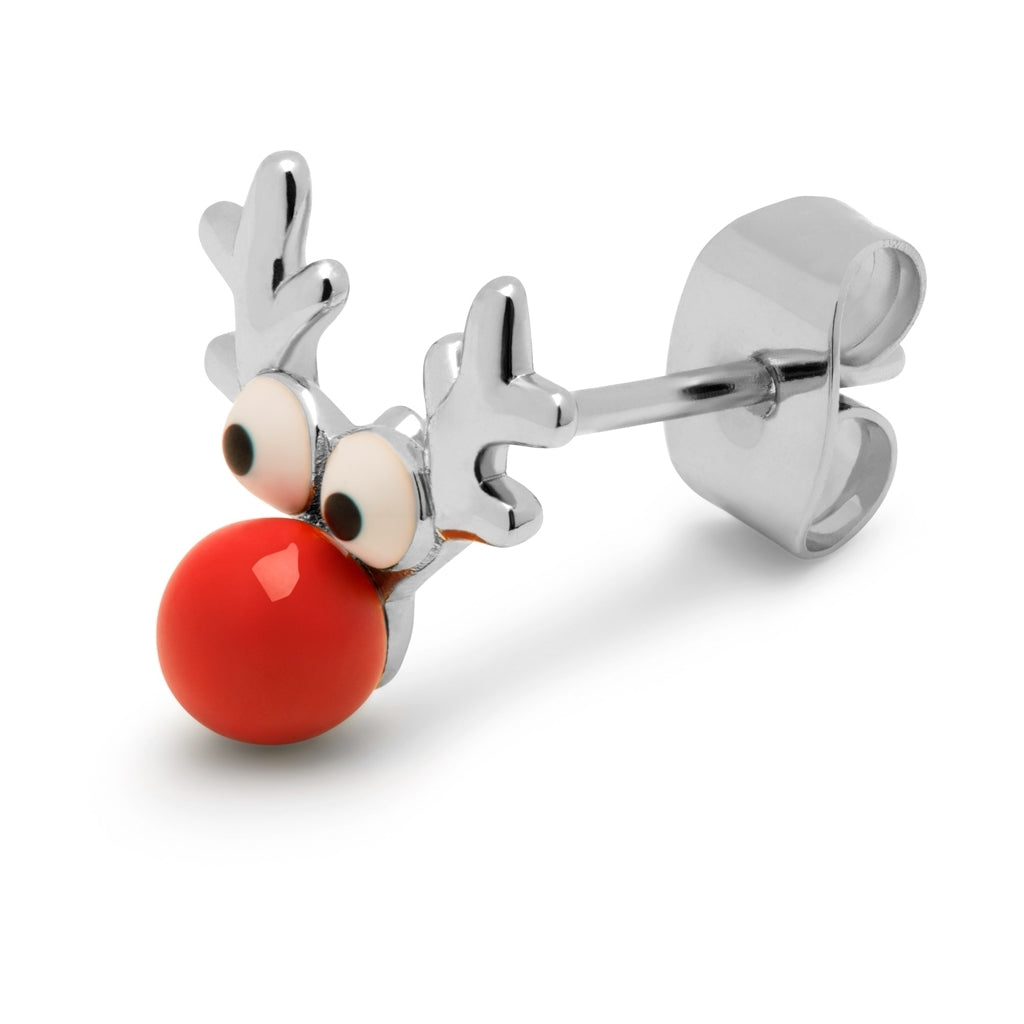 LULU Copenhagen Rudolph örhÀnge 1 st Ear stud, 1 pcs Silver Plated