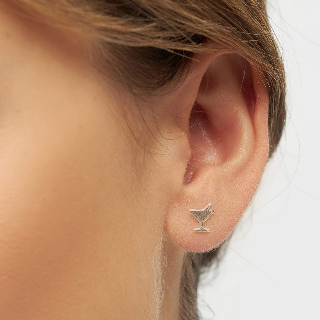 LULU Copenhagen Saturday örhänge 1 st Ear stud, 1 pcs Silver Plated