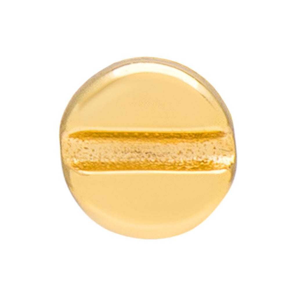 LULU Copenhagen Screw örhänge 1 st Ear stud, 1 pcs Guldpläterad