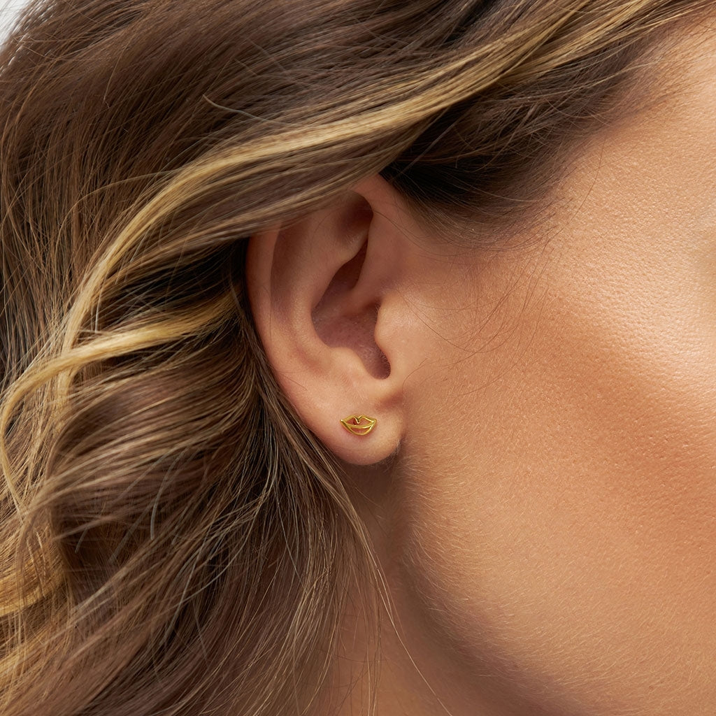 LULU Copenhagen Secret örhÀnge 1 st Ear stud, 1 pcs GuldplÀterad
