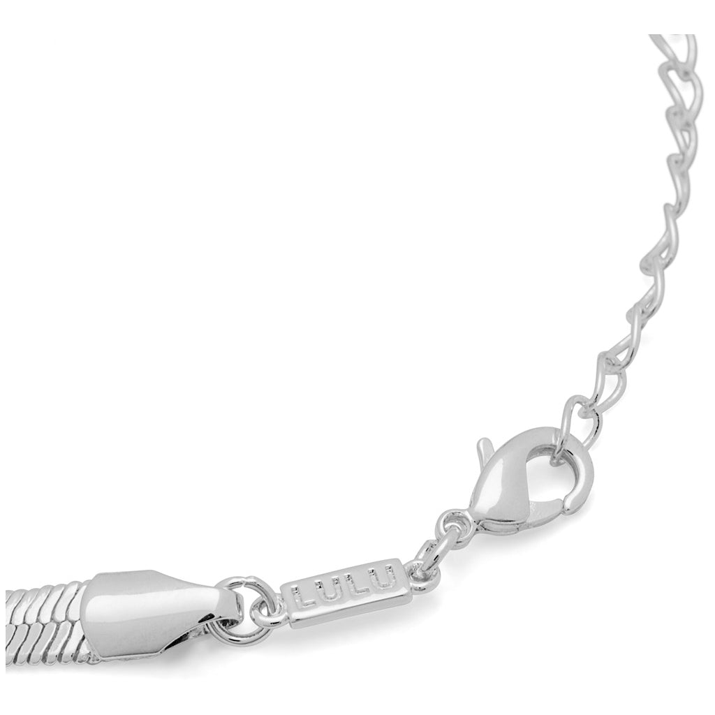 LULU Copenhagen Snake Armband silverplÀterad Bracelets Silver Plated