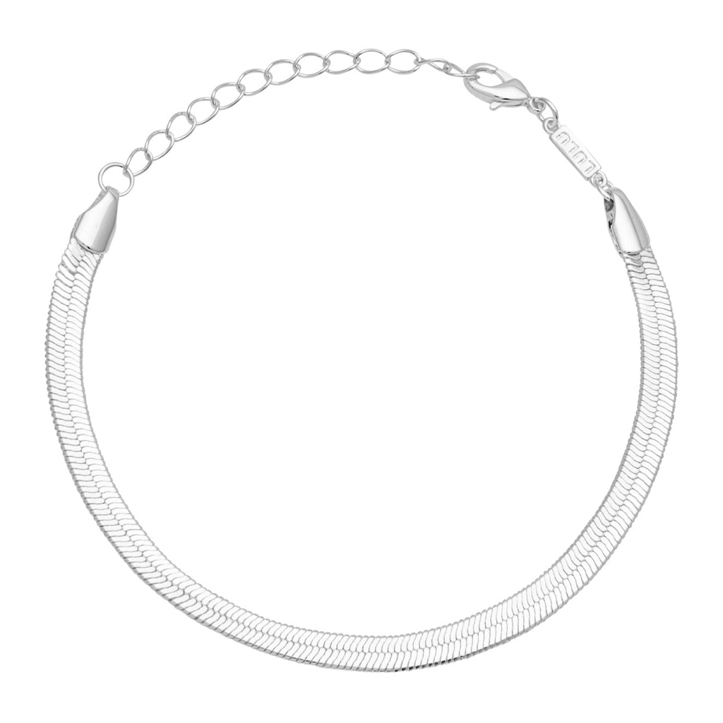 LULU Copenhagen Snake Armband silverplÀterad Bracelets Silver Plated