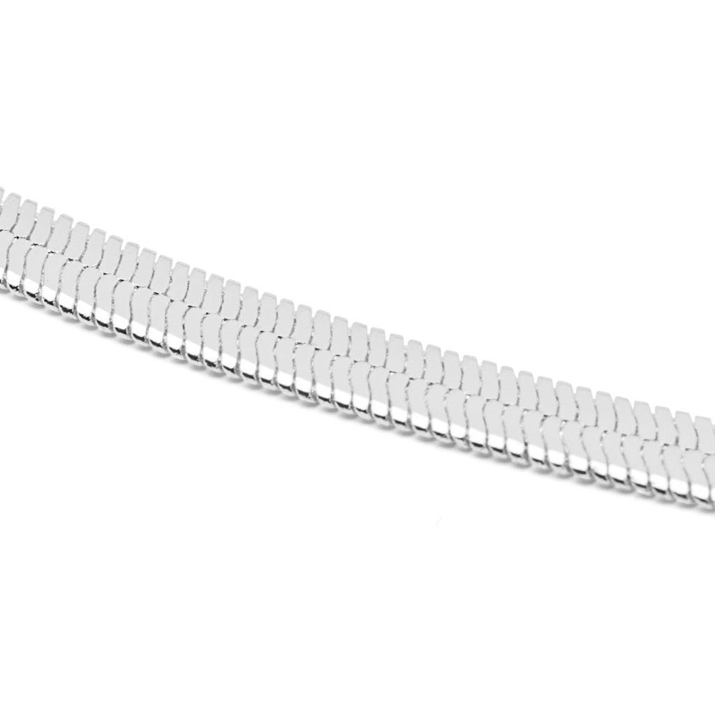 LULU Copenhagen Snake Halsband silverplÀterad Necklaces Silver Plated