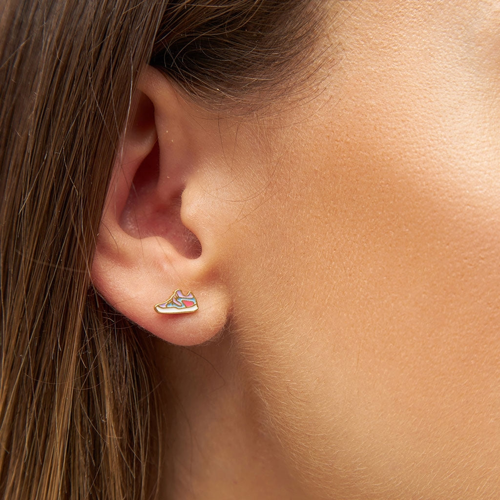LULU Copenhagen Sneaker One örhÀnge 1 st Ear stud, 1 pcs GuldplÀterad
