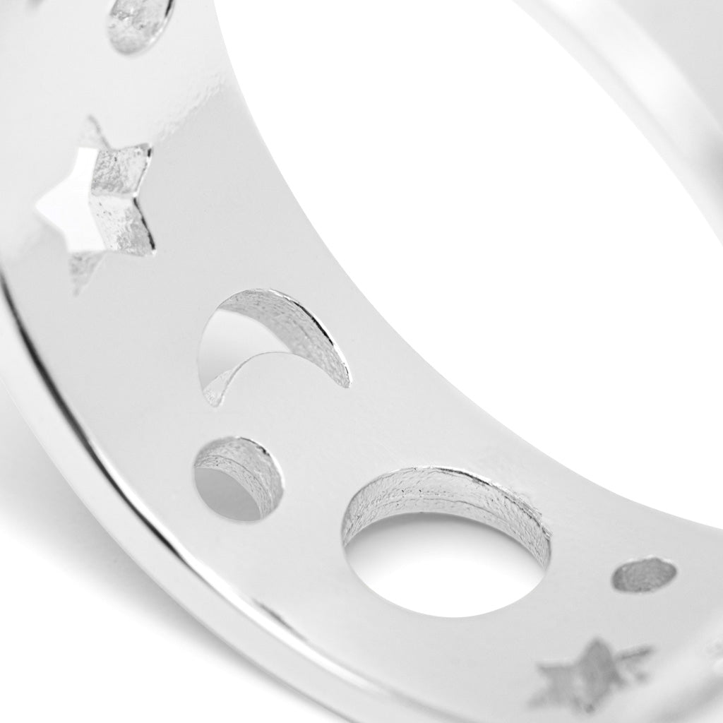 LULU Copenhagen Stardust Ring Rings Silver