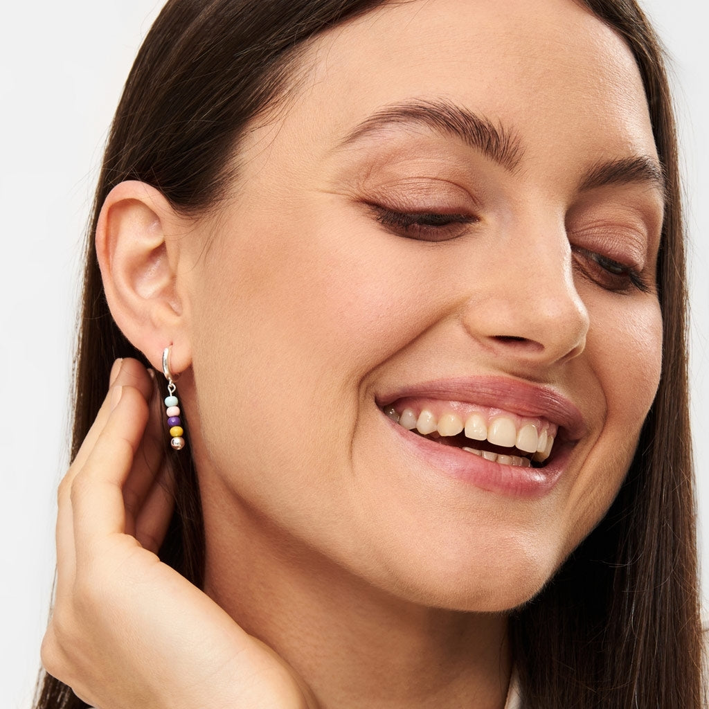 LULU Copenhagen Summer Silver örhänge 1 st Ear stud, 1 pcs Silver Plated