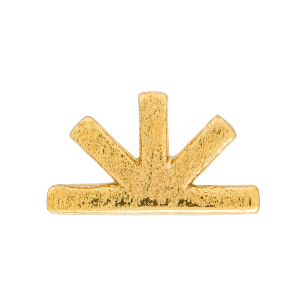 LULU Copenhagen Sunrise örhänge 1 st Ear stud, 1 pcs Guldpläterad