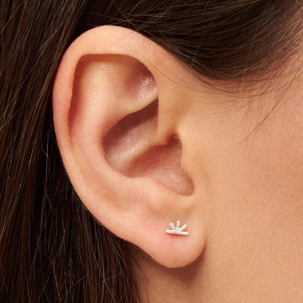LULU Copenhagen Sunrise örhänge 1 st Ear stud, 1 pcs Silver