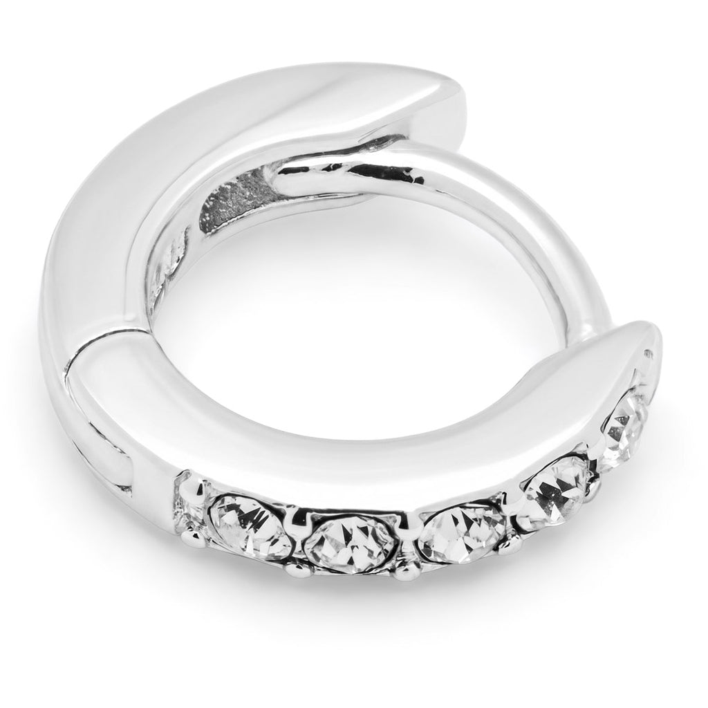 LULU Copenhagen Tennis hoops - Par Hoops Crystal