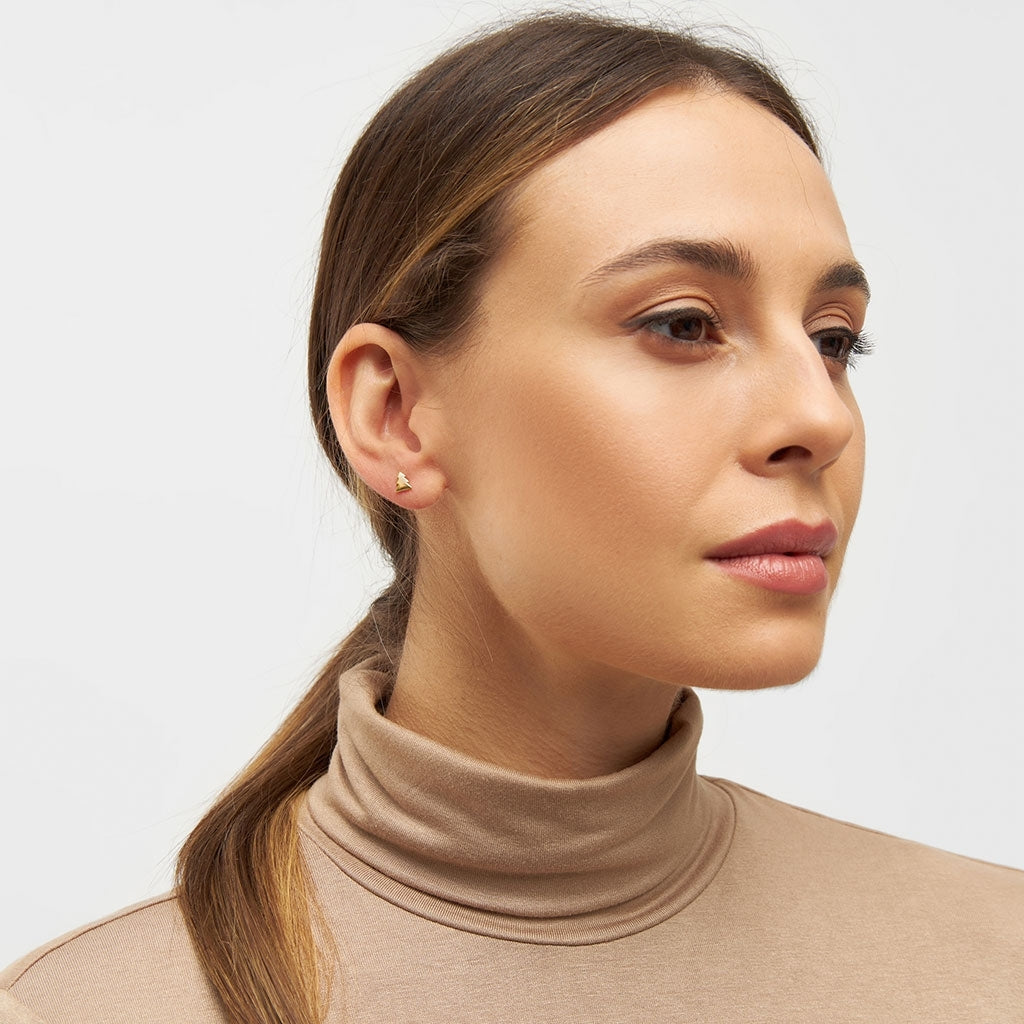 LULU Copenhagen The Tree örhänge 1 st Ear stud, 1 pcs Guldpläterad