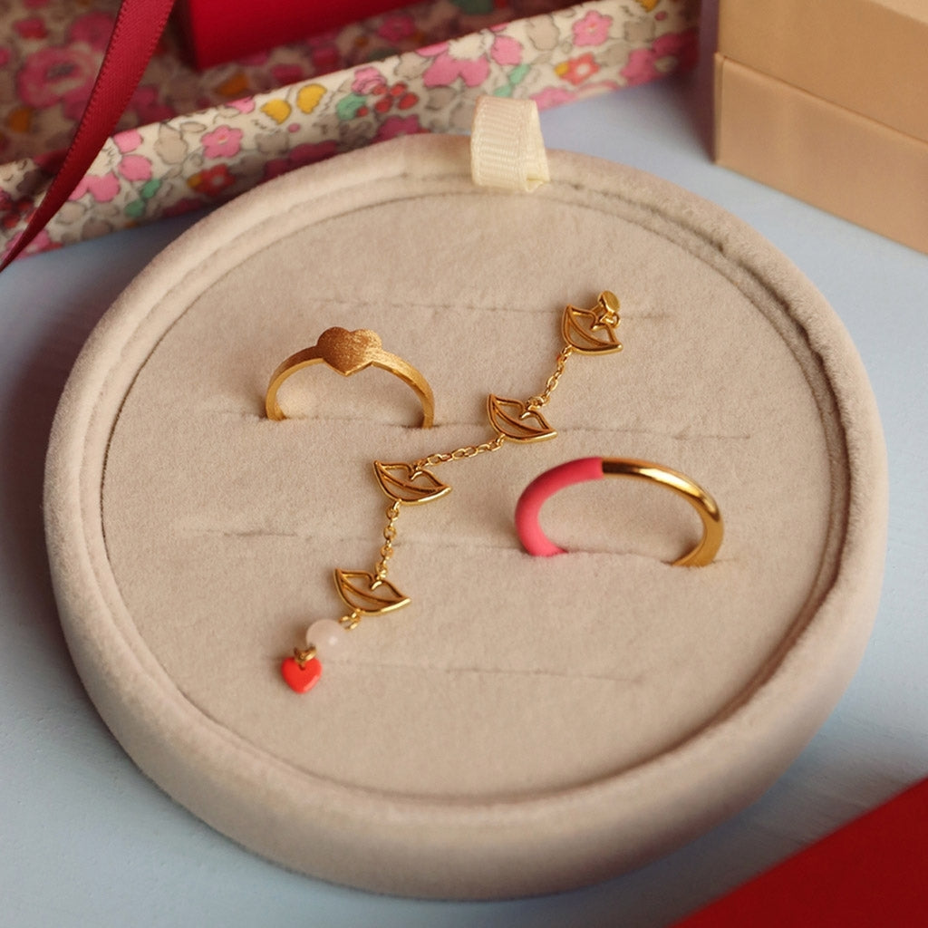 LULU Copenhagen Topping Long 4 Secrets örhÀnge 1 st Ear stud, 1 pcs GuldplÀterad