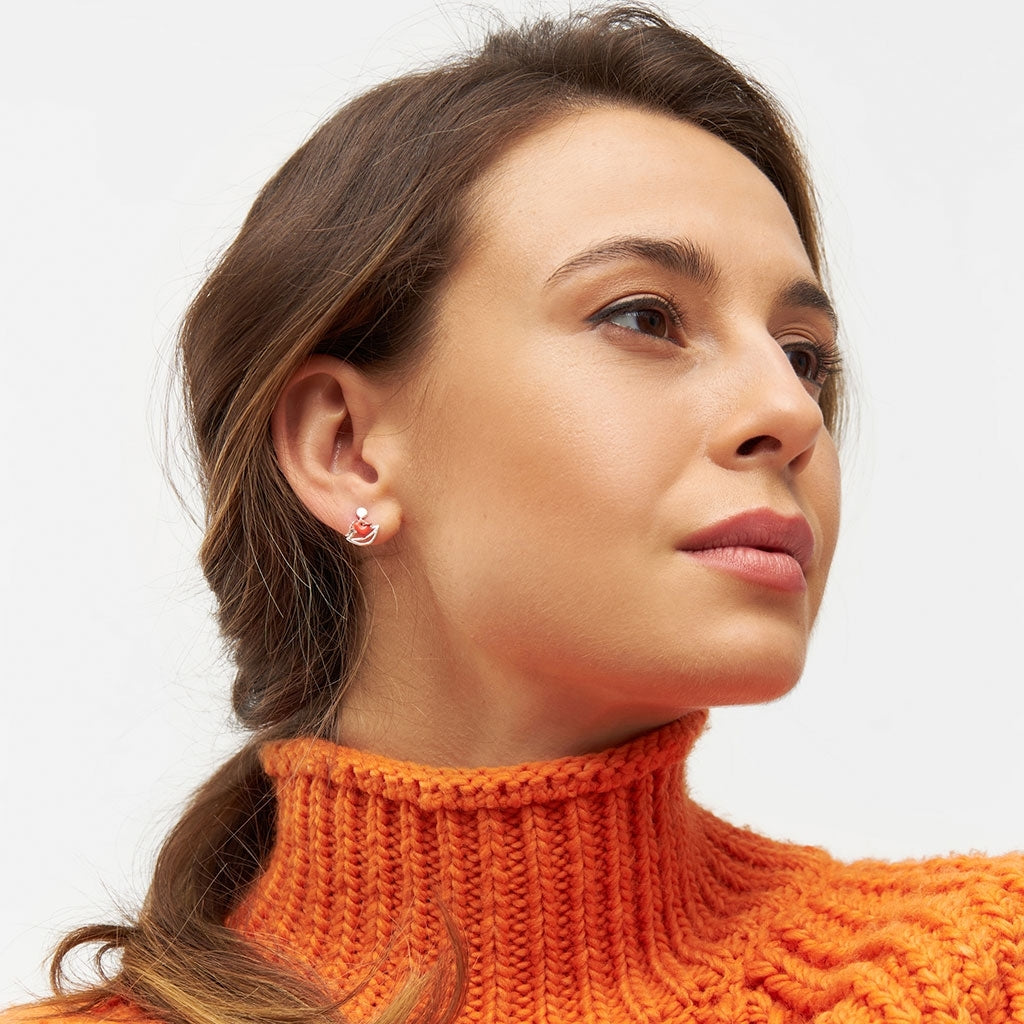 LULU Copenhagen Topping Short Secret örhÀnge 1 st Ear stud, 1 pcs Silver Plated