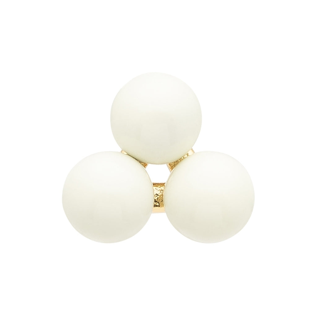 LULU Copenhagen Trio örhÀnge 1 st Ear stud, 1 pcs Coconut Milk