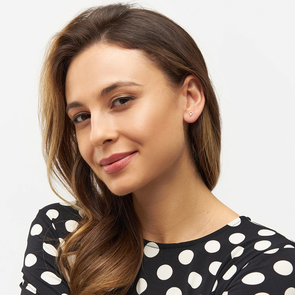 LULU Copenhagen Venus örhänge 1 st Ear stud, 1 pcs Guldpläterad