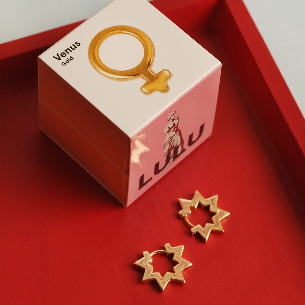 LULU Copenhagen Venus örhÀnge 1 st Ear stud, 1 pcs GuldplÀterad
