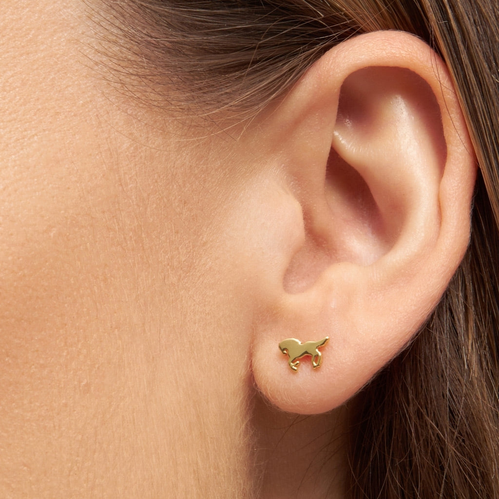 LULU Copenhagen Wild Horse örhÀnge 1 st Ear stud, 1 pcs GuldplÀterad