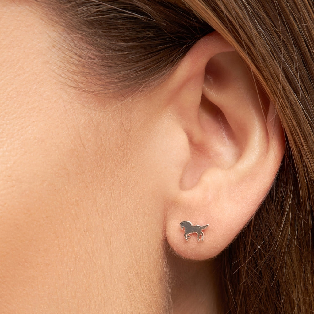 LULU Copenhagen Wild Horse örhänge 1 st Ear stud, 1 pcs Silver Plated
