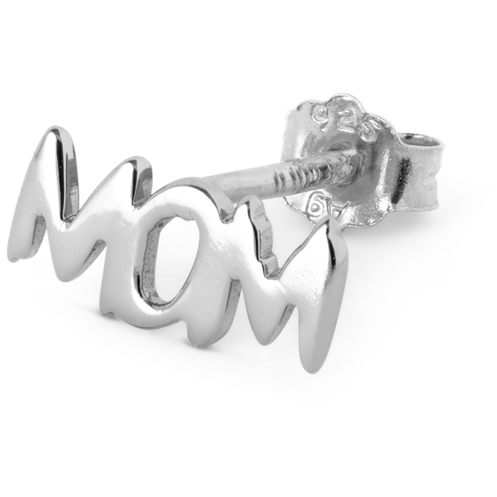 LULU Copenhagen Word Mom örhÀnge 1 st Ear stud, 1 pcs Silver