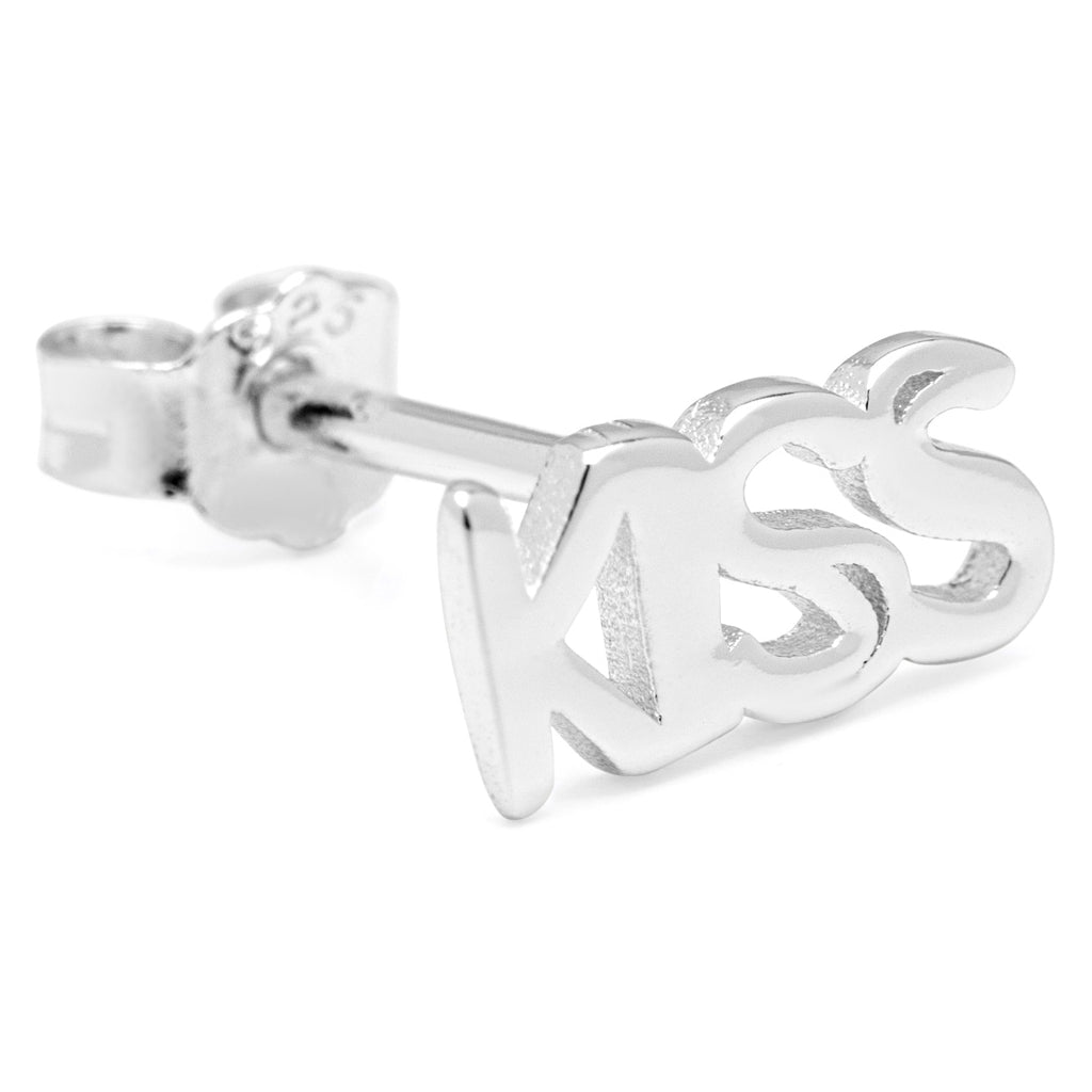 LULU Copenhagen Word Kiss örhÀnge 1 st Ear stud, 1 pcs Silver
