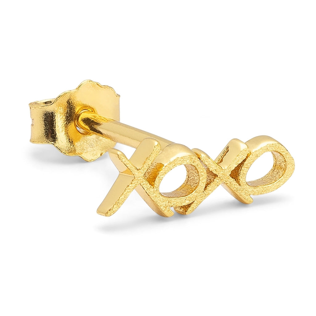 LULU Copenhagen XOXO 1 st Ear stud, 1 pcs GuldplÀterad