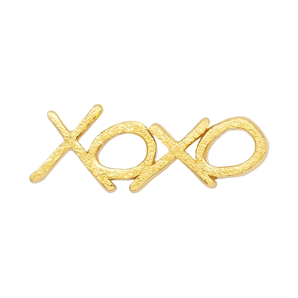 LULU Copenhagen XOXO 1 st Ear stud, 1 pcs GuldplÀterad