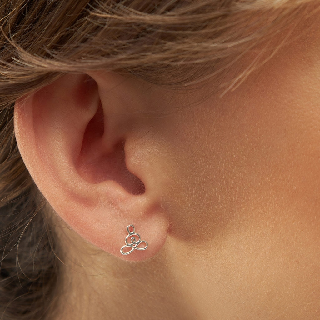 LULU Copenhagen Zen örhänge 1 st Ear stud, 1 pcs Silver Plated