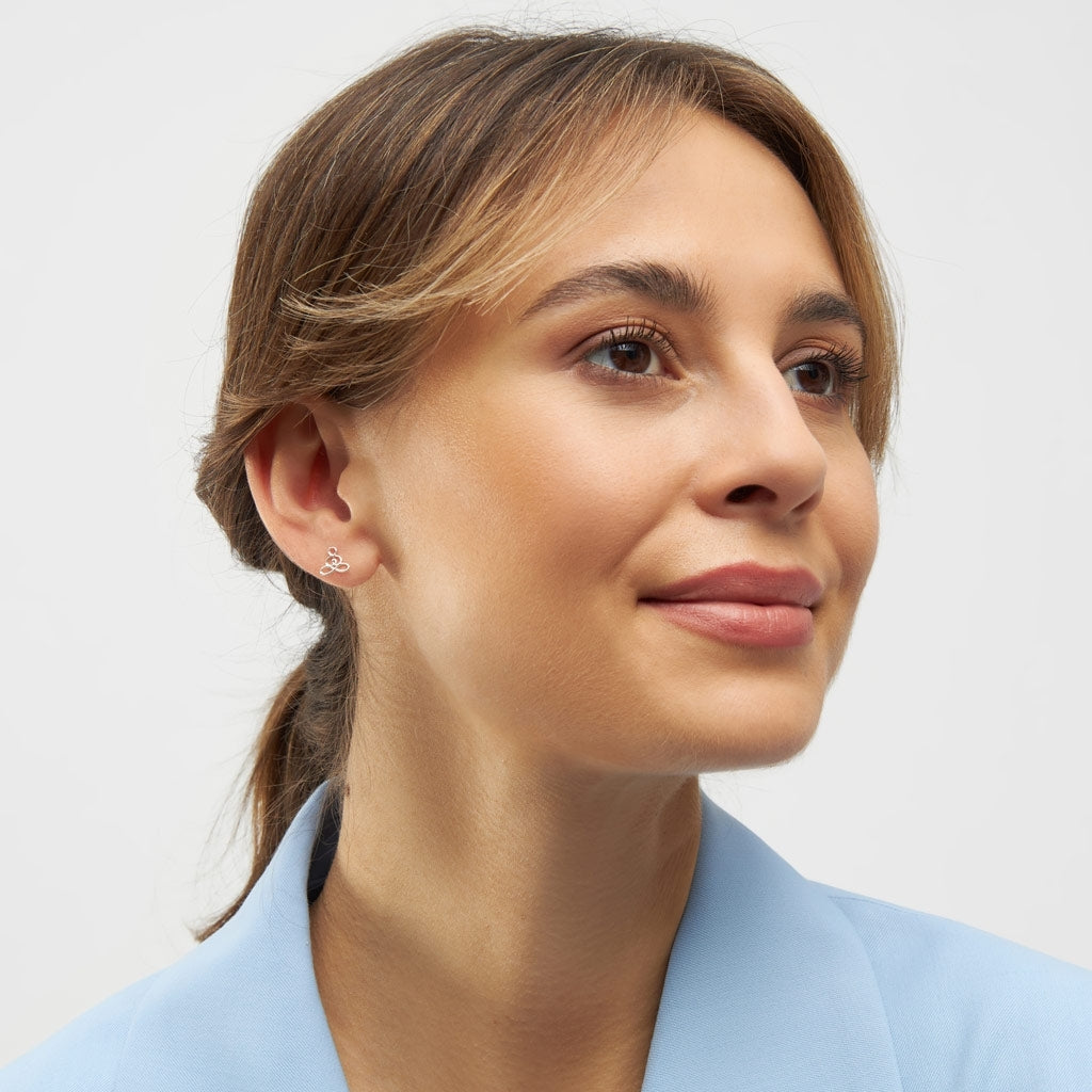 LULU Copenhagen Zen örhänge 1 st Ear stud, 1 pcs Silver Plated