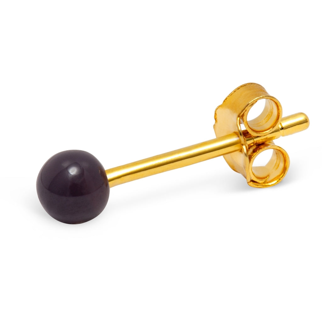 LULU Copenhagen Color Ball örhänge 1 st Ear stud, 1 pcs Inkwell