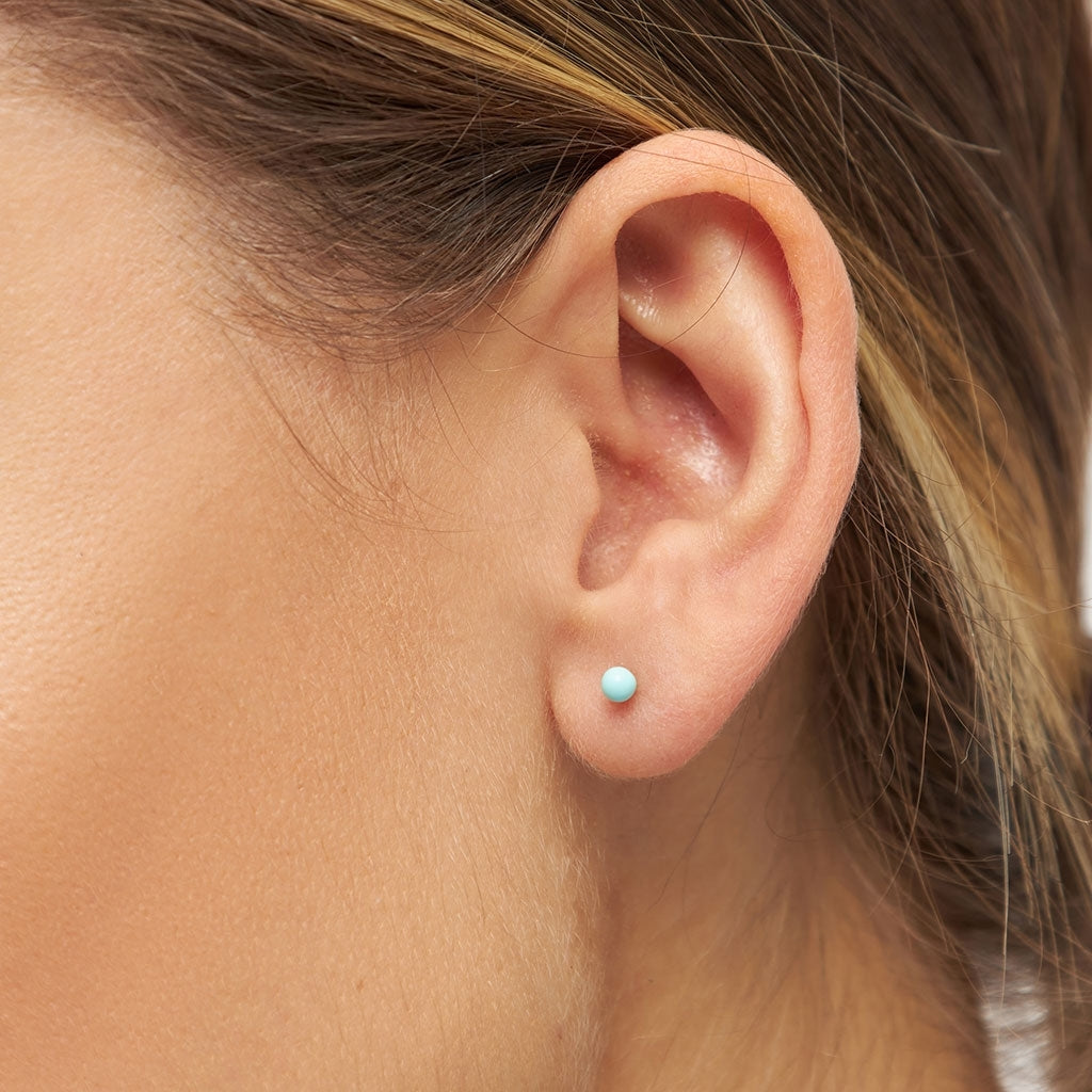 LULU Copenhagen Color Ball örhänge 1 st Ear stud, 1 pcs Mint